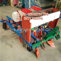 玉米播種機 拖拉機動力兩行花生播種噴藥覆膜機 安徽省 福建省 小型玉米種植機器