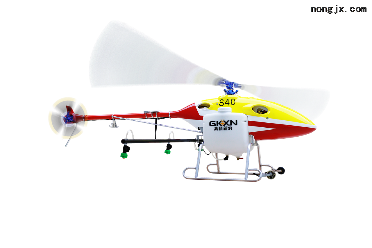 高新s40电动单旋翼20l喷药无人机