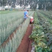 農(nóng)用手扶開溝機，旱田翻土中耕除草機 自走式開溝機