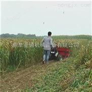 窄幅杭椒收割机，低矮作物侧放割晒机 新型联合玉米收割机