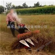 农场黑麦草收割机，牧草青稞割晒机 新式豪华小麦收割机