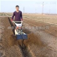 宜都朝天椒封溝培土機，柴油自走式開溝機 水稻點播開溝機
