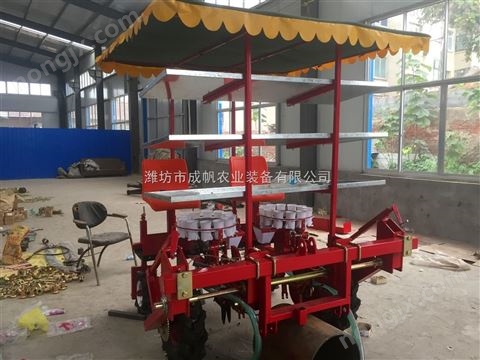 兩行牽引式蔬菜移栽機(jī)
